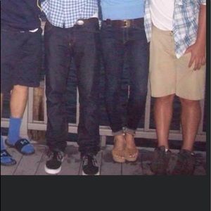 Ugg Suede Sandals - tan - size 9- fair condition